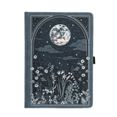B5 Moonlit Garden: Dot Grid Notebook - Archer and Olive